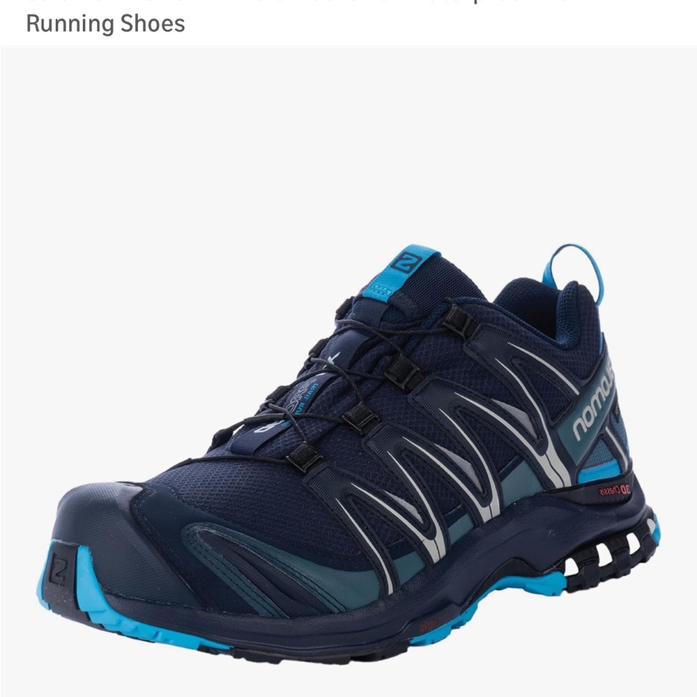 Men's Navy Blue Salomon Hiking Shoes - NWOT